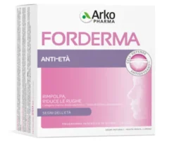 Integratore Forderma Anti-Età collagene marino, 10 flaconcini
