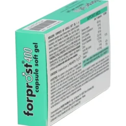 Integratore Forprost 400 per la prostata, 15 capsule molli