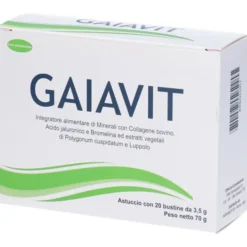 Integratore Gaiavit con collagene e acido ialuronico, 20 bustine