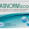 Integratore Gasnorm Eco per digestione e gas, 12 capsule