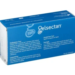 Integratore Gelsectan Norgine per l'intestino, 60 capsule