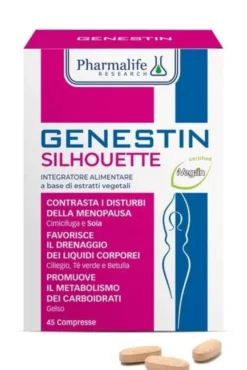 Integratore Genestin Silhouette menopausa, 45 compresse