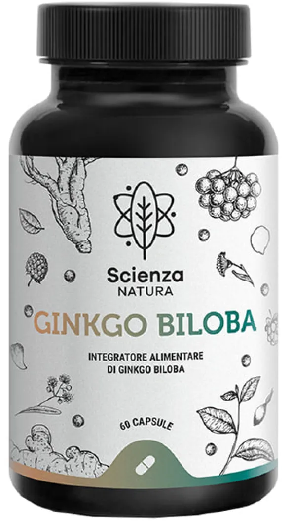 Integratore Ginkgo Biloba SN memoria e circolazione, 60 capsule