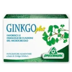 Integratore Ginkgo PLUS per il microcircolo, 30 capsule