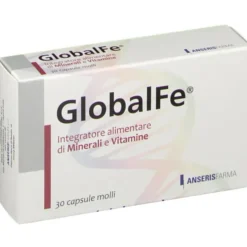 Integratore Global Fe ferro e vitamina C, 30 capsule molli