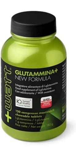Integratore Glutammina+ gusto tutti frutti, 120 compresse