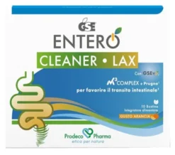 Integratore GSE Entero Cleaner Lax transito, 10 bustine
