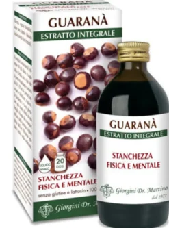 Integratore Guaranà Estratto Integrale, tonico energetico