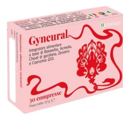 Integratore Gyneural per il ciclo mestruale, 30 compresse