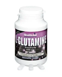 Integratore HealthAid L-Glutamine, 60 compresse