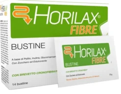 Integratore Horilax Fibre con psillio e inulina, 14 bustine
