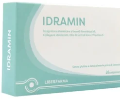 Integratore Idramin con aminoacidi e collagene, 20 compresse