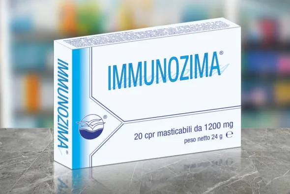Integratore Immunozima difese immunitarie, 20 compresse