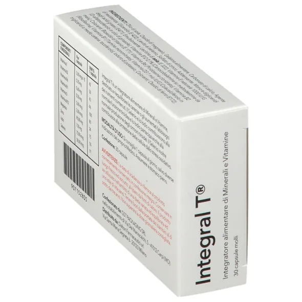Integratore Integral T per la tiroide, 30 capsule molli