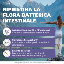 Integratore Isypan Probiotik fermenti lattici, 24 bustine