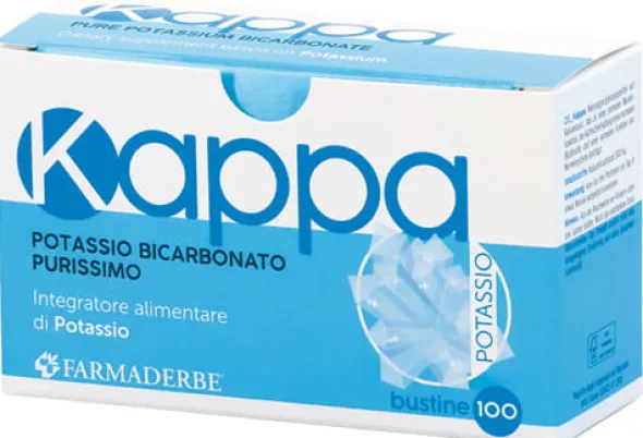 Integratore Kappa al Potassio 300mg, 100 bustine