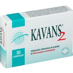 Integratore Kavans 2 per sonno e relax, 30 compresse