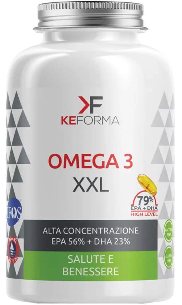 Integratore Keforma Omega 3 XXL 79% EPA DHA, 150 perle