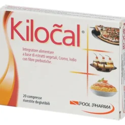 Integratore Kilocal per il metabolismo, 20 compresse