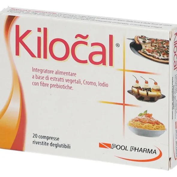 Integratore Kilocal per il metabolismo, 20 compresse