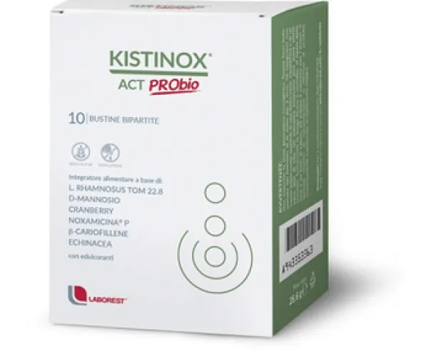 Integratore Kistinox Act PRObio vie urinarie, 10 bustine