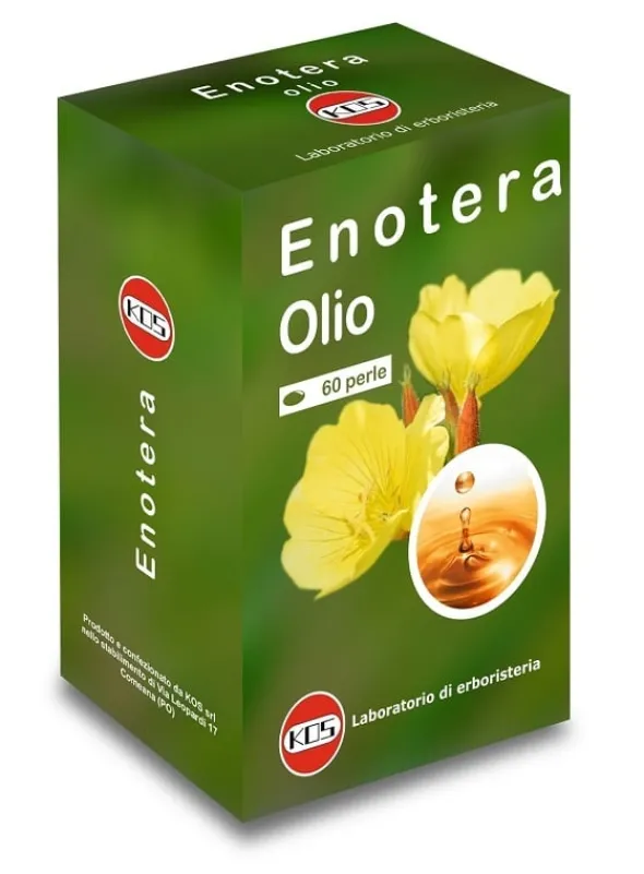 Integratore Kos Olio di Enotera 500mg, 60 perle
