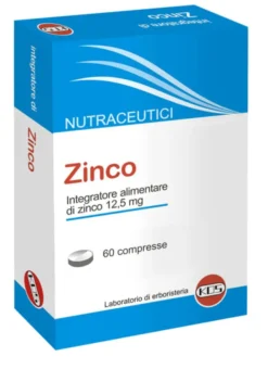 Integratore KOS Zinco 60 compresse per pelle e difese