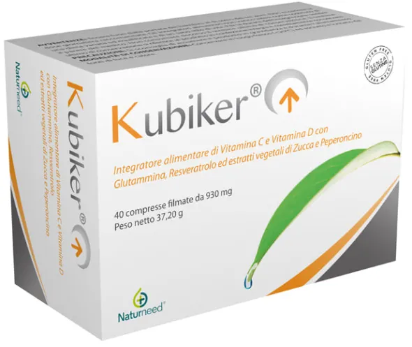 Integratore Kubiker energia e vitalità, 40 compresse