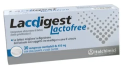 Integratore Lacdigest Lactofree per il lattosio, 30cpr