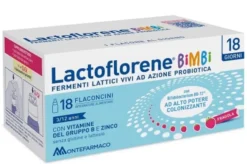 Integratore Lactoflorene Bimbi fermenti lattici, 18 flaconcini