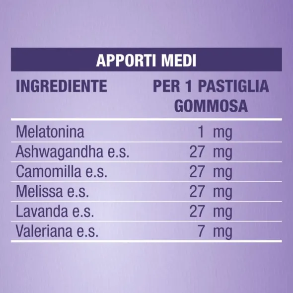 Integratore Laila DormiBene gommose sonno, 60 pezzi