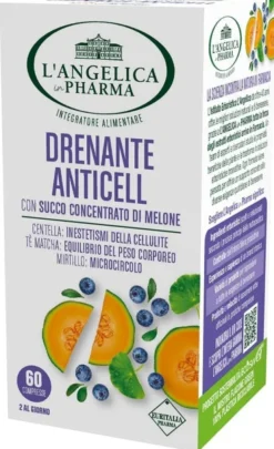 Integratore L'Angelica Drenante Anticell, 60 compresse
