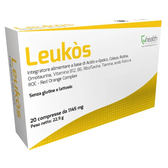 Integratore Leukos 4H per funzione visiva, 20 compresse