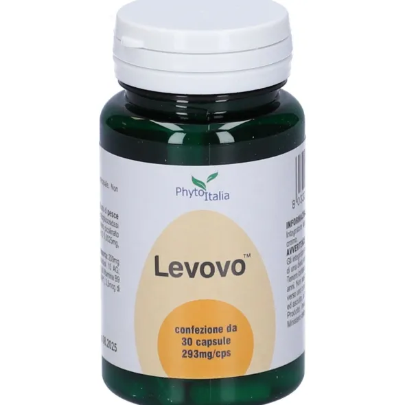 Integratore Levovo con PEA, vitamine B e cromo, 30 capsule
