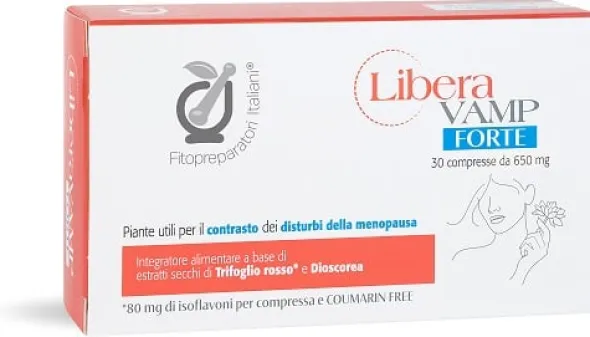 Integratore Liberavamp Forte per la menopausa, 30 compresse