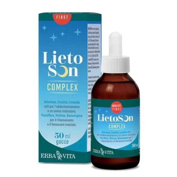 Integratore Lietoson Complex gocce per il sonno, 50ml