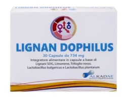 Integratore Lignan-Dophilus con Trifoglio rosso, 30 capsule