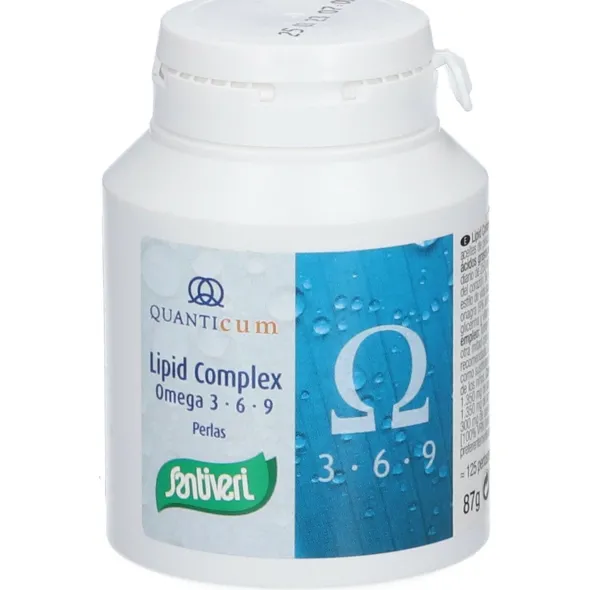 Integratore Lipid Complex Omega 3-6-9, 125 perle