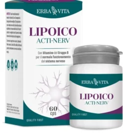 Integratore Lipoico Acti-Nerv Erba Vita, 60 capsule