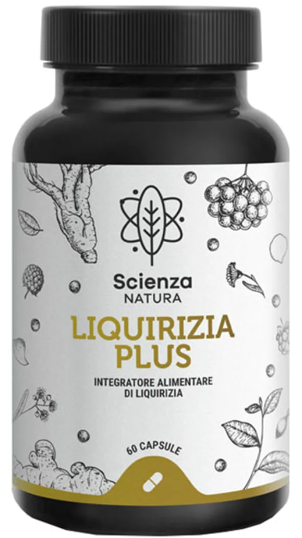Integratore Liquirizia Plus SN per digestione, 60 capsule