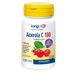 Integratore LongLife Acerola C100 vitamina C, frutte