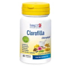 Integratore Longlife Clorofilla con vitamine, 60 compresse