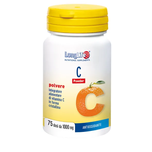 Integratore LongLife C 1000 Powder vitamina C, 75g