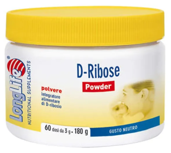 Integratore LongLife D-Ribose Powder energia, 180g