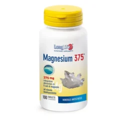 Integratore LongLife Magnesium 375mg, 100 tavolette