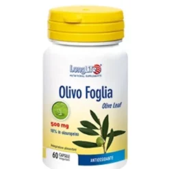 Integratore LongLife Olivo Foglia 500mg, 60 capsule