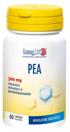 Integratore Longlife PEA capsule vegetali, 60 pezzi