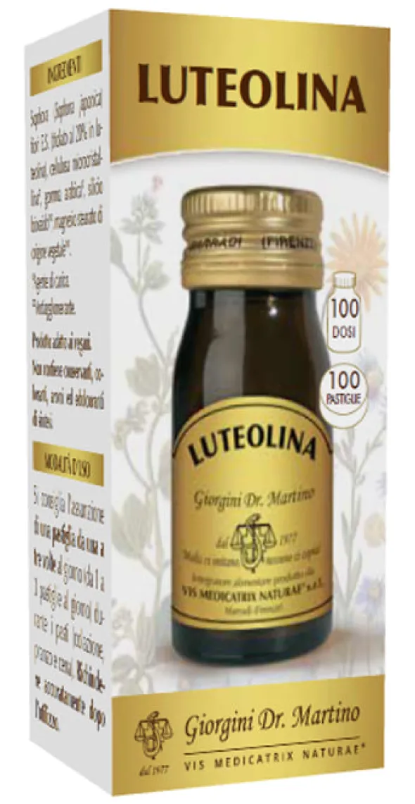 Integratore Luteolina da estratto di Sofora, 100 pastiglie