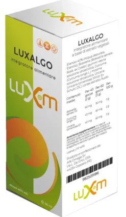 Integratore Luxalgo gocce con boswellia e curcuma, 50ml