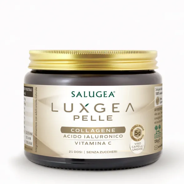 Integratore Luxgea Pelle con collagene e vitamina C, 130g